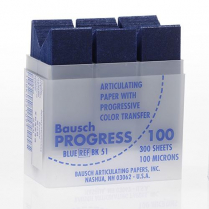 Bausch Articulating BK51 Blue 100 microns (300 strips)