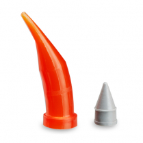 AccuDose Orange Low Viscosity Tubes & Plugs (100pk)