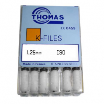 K-Files 25mm Size #15 (6 Pk)