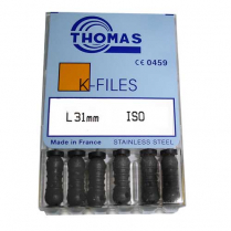 K-Files 31mm Size #80 (6 Pk)