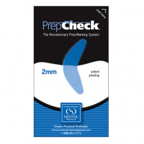 PrepCheck Marking System Size: 2mm Blue (50 Pk)