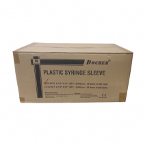 Syringe Sleeves 24cm x 6cm Carton of 18,000 36 x 500pk
