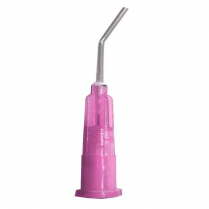 Disposable Bent Needle Tips Pink 18G (100 pk)