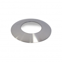 Round 10mm Domed Cover Ring - Satin