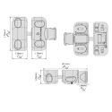 MAGNA LATCH SIDE PULL