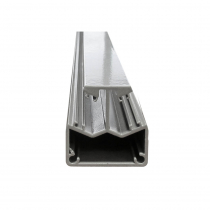 1250mm Base Plated Glazing Post - 135 Degree