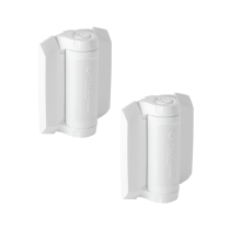 D&D TruClose® Hinge Pair Heavy Duty - White