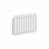 Aluminium Classic Picket Gate - 1090 x 900mm