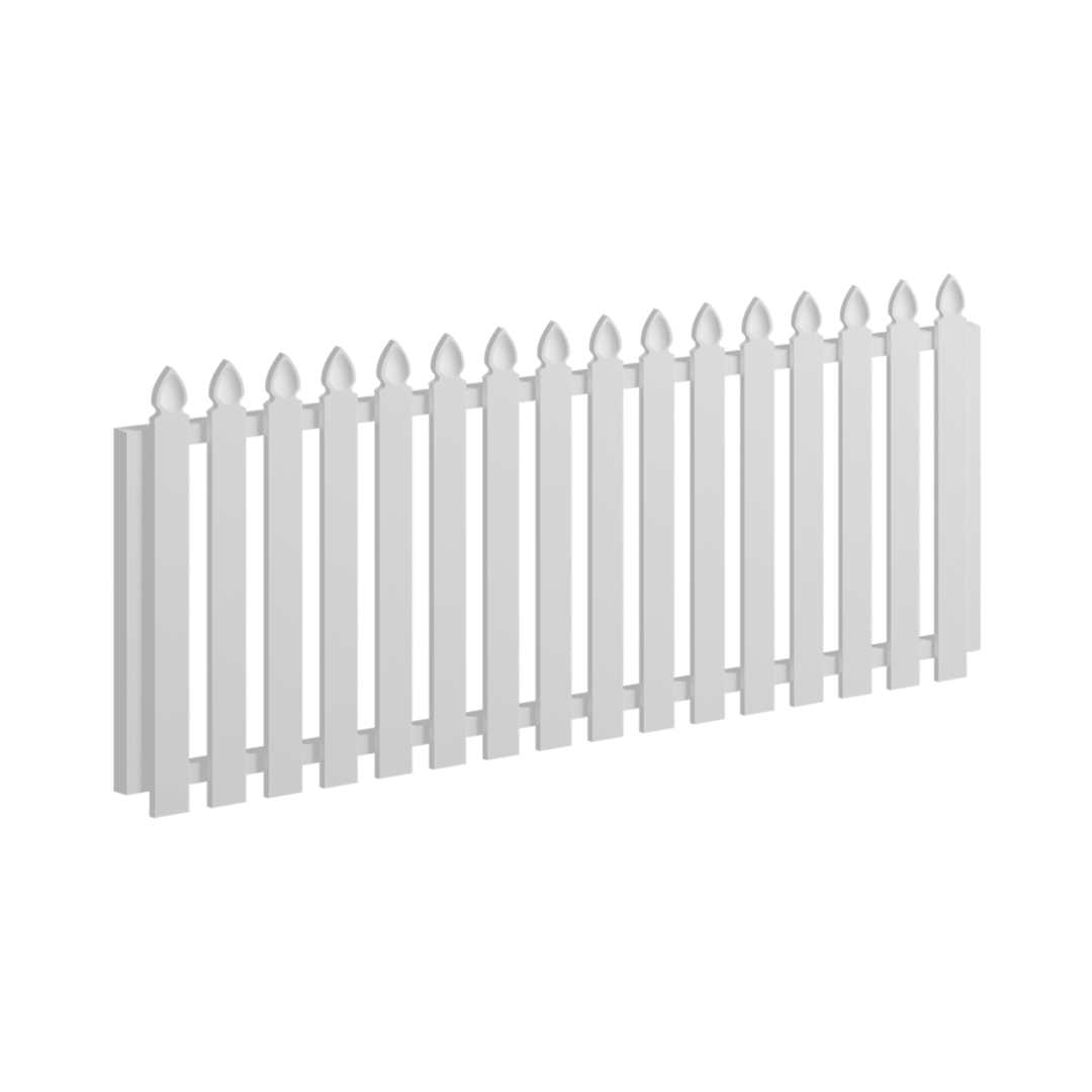Aluminium Colonial Picket Gate - 1720 x 900mm Oxworks