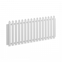 Aluminium Colonial Picket Gate - 1720 x 900mm