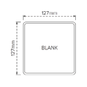 Southampton PVC - Blank Post 2500mm