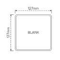 East Hampton PVC - Blank Post 2500mm