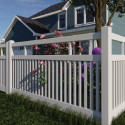 Bridgehampton PVC Fence Panel Kit - 2388W x 1200H