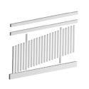 Bridgehampton PVC Fence Panel Kit - 2388W x 1200H