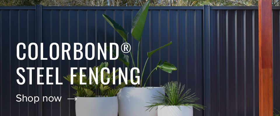 Colorbond Steel Fencing - Shop now