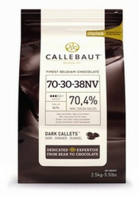 Callebaut Choc Buttons Dark 2.5kg