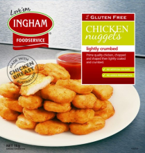 Inghams Nugget Chicken G/F 1kg