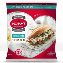 Inghams Chicken Meat F/Flow Diced 1kg