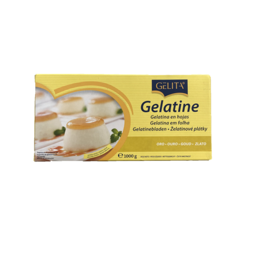 Gelita Gelatine Leaf Gold 1kg Mansfield Dairy & Food Service