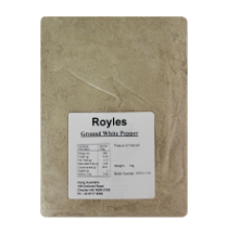 Royles Pepper White Ground 1kg