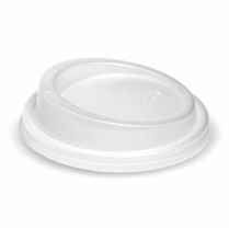 Biopak Lid White Sipper 12/16/20oz 50s