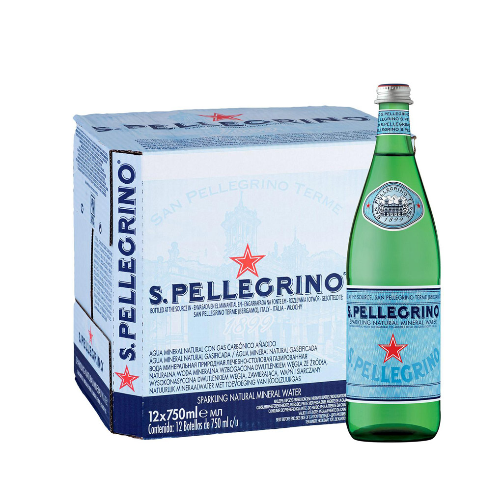 San Pellegrino Water Mineral 12x750ml | Mansfield Dairy & Food Service