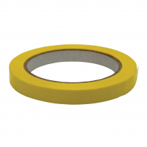 12mm Produce Bag Sealing Tape Yellow