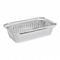 550mL Takeaway Foil Shallow Tray Rectangular