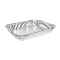 2000mL Takeaway Shallow 1/2 Gastronorm Foil Tray