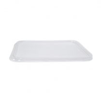 Takeaway Plastic Rectangular CR Series Flat Lid
