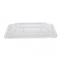 Takeaway Plastic Rectangular CR Series Dome Lid