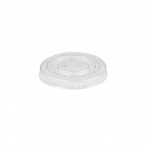60mL Bagasse Portion Cup Lid Clear