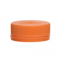 Secure Lid for HDPE Bottle Orange