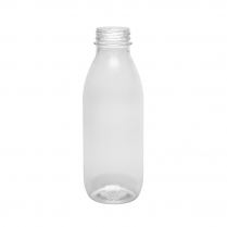 500mL Clear PET Round Bottle
