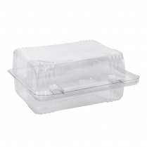 #6 Clamshell Hinged Lid Container