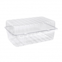 #7 Clamshell Hinged Lid Container