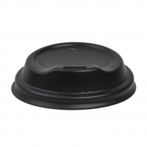 4oz Espresso Hot Coffee Cup Lid Black