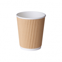 8oz/245mL ComfyTouch Triple Wall Coffee Cup Kraft