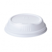 8oz SureFit Small Coffee Cup Lid White