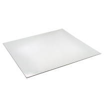 1/2 Slab Cake Foil Board Silver