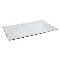 1/4 Slab Cake Foil Board Silver