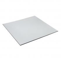 10" Square Cake Foil Board Silver