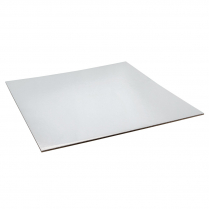 16" Square Cake Foil Board Silver