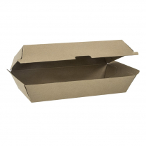 Compostable Kraft Board Regular Snack Box Brown