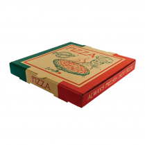13" Takeaway Pizza Box Brown Originale