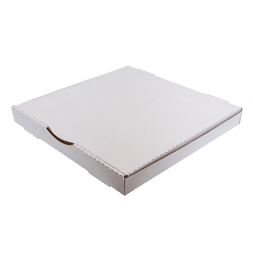 large white pizza boxes