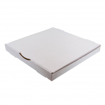 15" Takeaway Pizza Box White