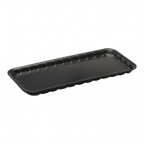 11x5" Foam Produce Tray Black