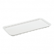11x5" Foam Produce Tray White