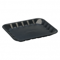 6x5" Foam Produce Tray Black